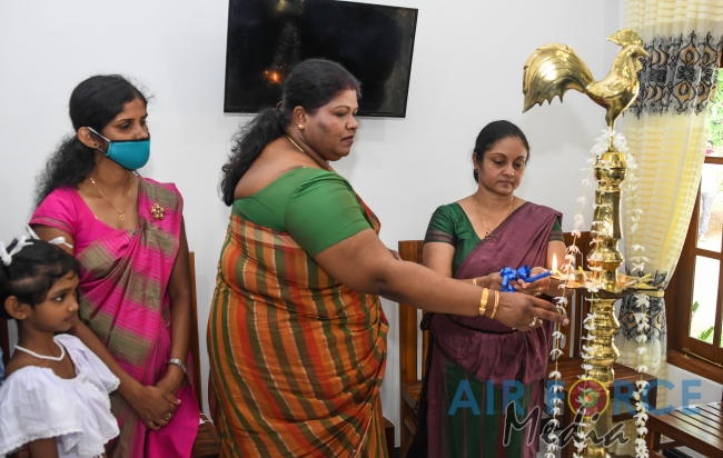 SLAF Seva Vanitha Unit Conducts a House Warming Ceremony at Mirigama