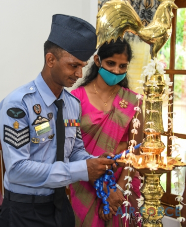 SLAF Seva Vanitha Unit Conducts a House Warming Ceremony at Mirigama