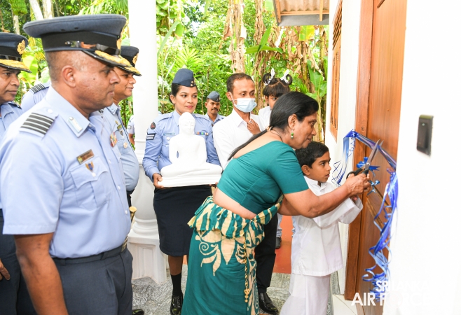 SLAF SEVA VANITHA UNIT CONDUCTS A HOUSE WARMING CEREMONY