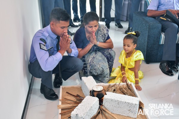 SLAF SEVA VANITHA UNIT CONDUCTS A HOUSE WARMING CEREMONY