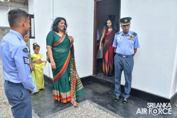 SLAF SEVA VANITHA UNIT CONDUCTS A HOUSE WARMING CEREMONY