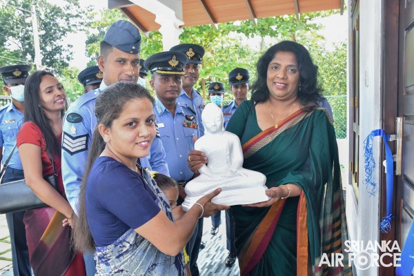 SLAF SEVA VANITHA UNIT CONDUCTS A HOUSE WARMING CEREMONY