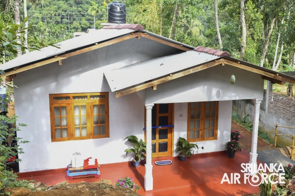 HOUSE WARMING OF A NEWLY CONSTRUCTED HOUSE BY THE SLAF SEVA VANITHA UNIT