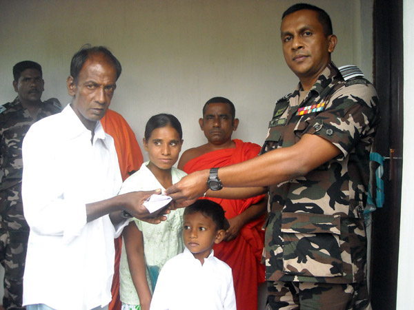 SLAF Trikonamadu Donate A House