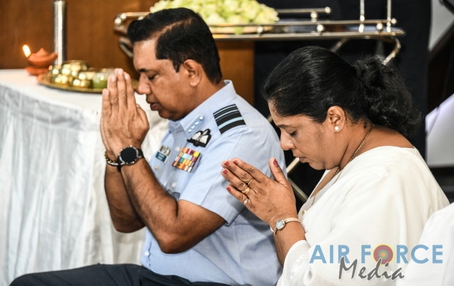 SRI LANKA AIR FORCE CONDUCTS ISLAND WIDE PIRITH CHANTING PROGRAM