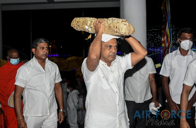 SRI LANKA
AIR FORCE CONDUCTS ISLAND WIDE PIRITH CHANTING PROGRAM