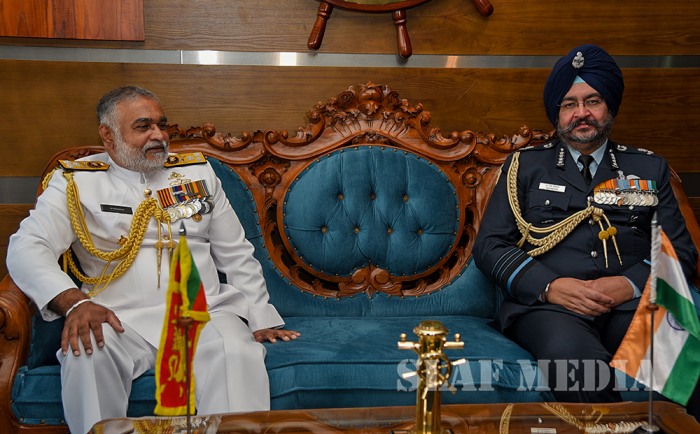 Chief of the Air Staff of Pakistan Air Force Visits Army and Navy HQ's