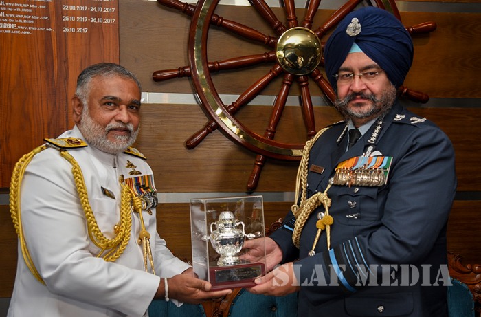 Chief of the Air Staff of Pakistan Air Force Visits Army and Navy HQ's
