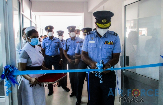 SLAF RENOVATES INTENSIVE CARE UNIT AND PATIENTS’ WAITING AREA AT DISTRICT GENERAL HOSPITAL GAMPAHA