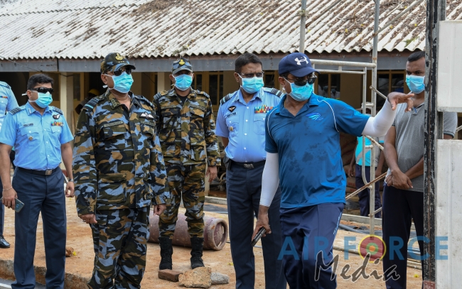 SLAF Assists in Expanding Quarantine Capabilities at IDH