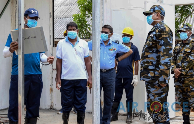SLAF Assists in Expanding Quarantine Capabilities at IDH