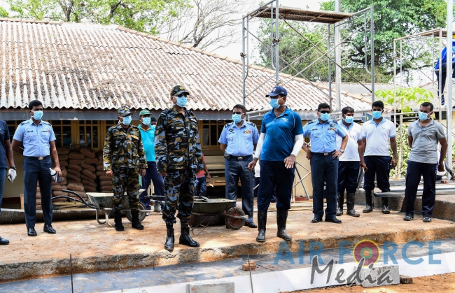 SLAF Assists in Expanding Quarantine Capabilities at IDH