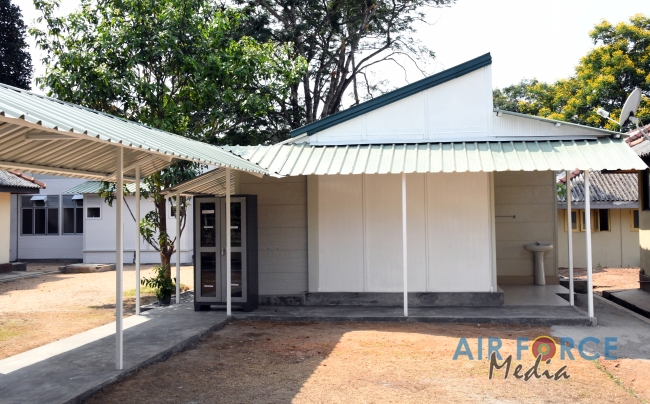 Air Force Hands Over Newly Constructed Isolation Unit at IDH to Ministry of Health