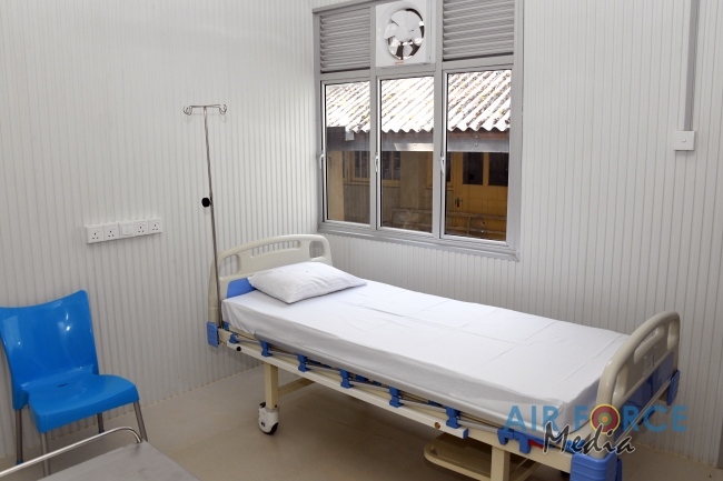 Air Force Hands Over Newly Constructed Isolation Unit at IDH to Ministry of Health