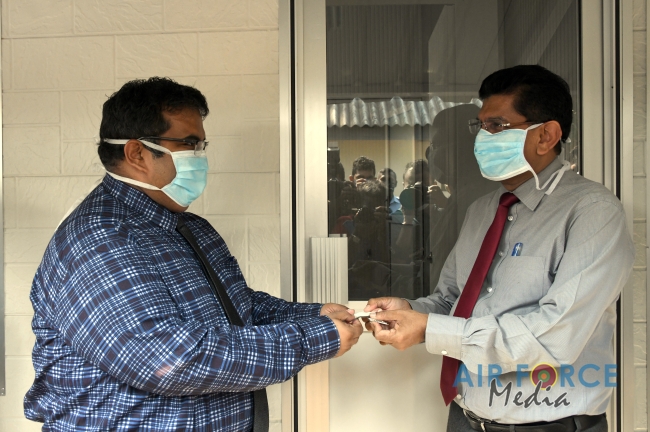 Air Force Hands Over Newly Constructed Isolation Unit at IDH to Ministry of Health