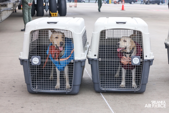 IL-76 IAF
AIRCRAFT ARRIVES IN SRI LANKA WITH NDRF TEAM AND DISASTER RELIEF
SUPPLIES