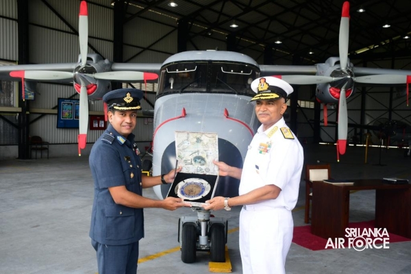 CHIEF OF
NAVAL STAFF OF THE INDIAN NAVY VISITS NO 3 MARITIME SQUADRON SLAF
ACADEMY CHINA BAY
