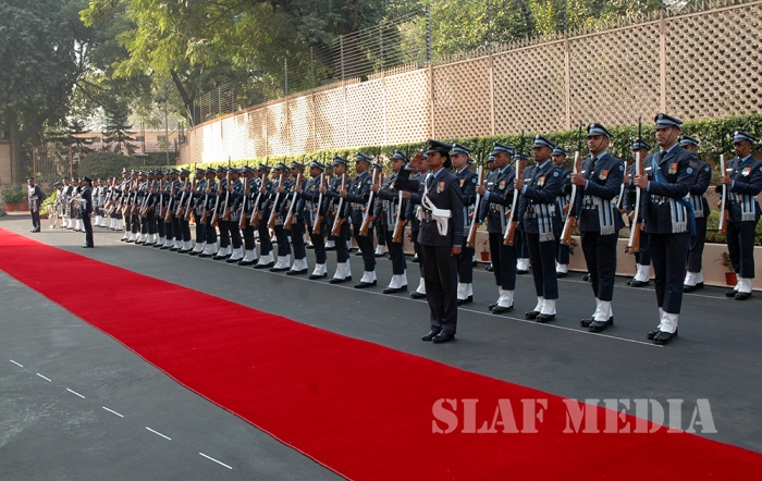 The Commander Visits India