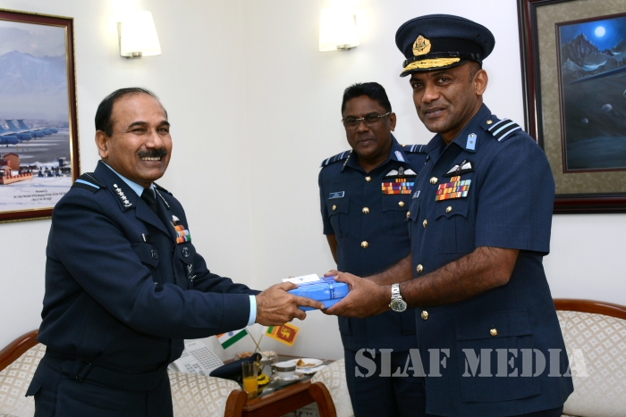 The Commander Visits India