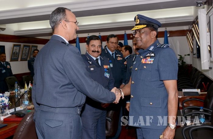 The Commander Visits India