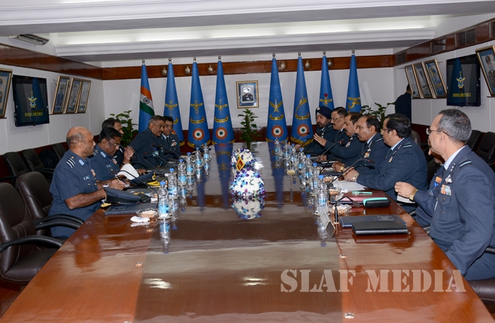 The Commander Visits India