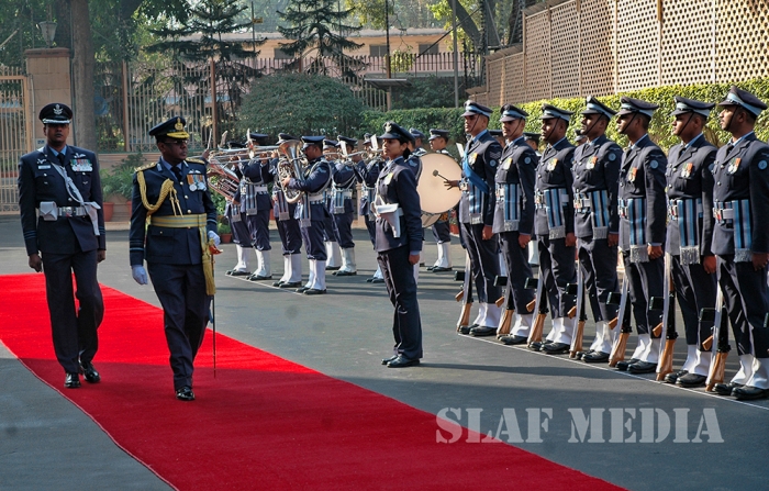 The Commander Visits India