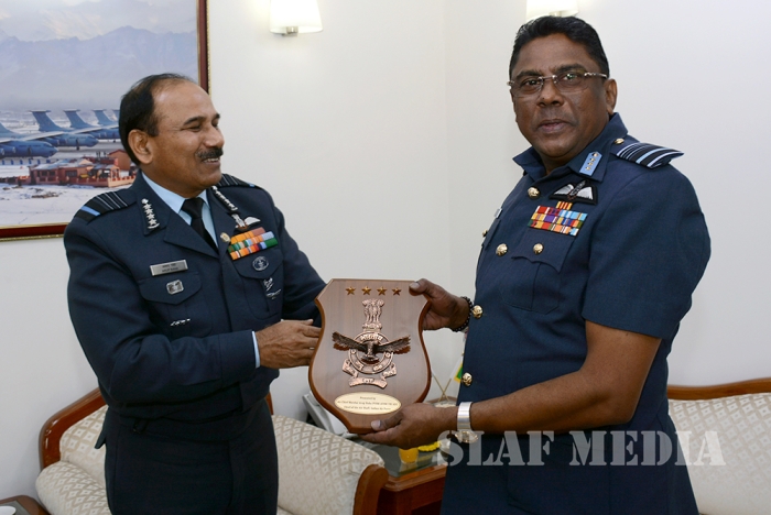 The Commander Visits India