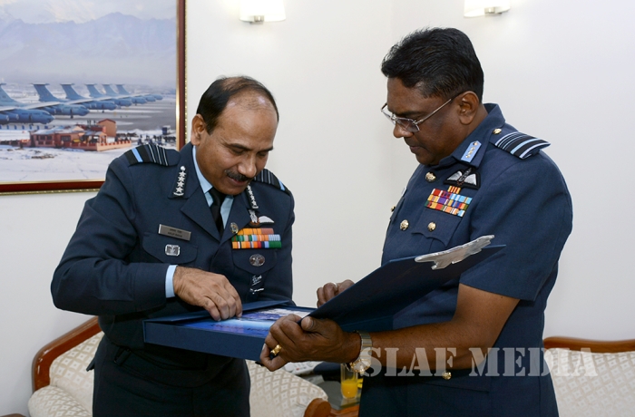 The Commander Visits India