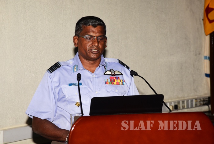 A Delegation from the Indian Army Higher Command Course Visits SLAF