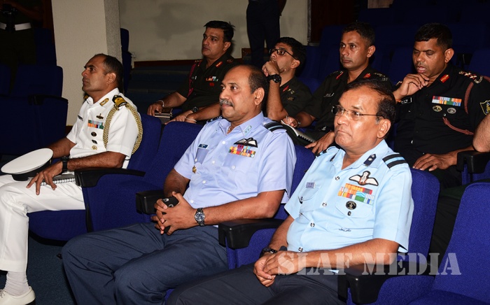 A Delegation from the Indian Army Higher Command Course Visits SLAF