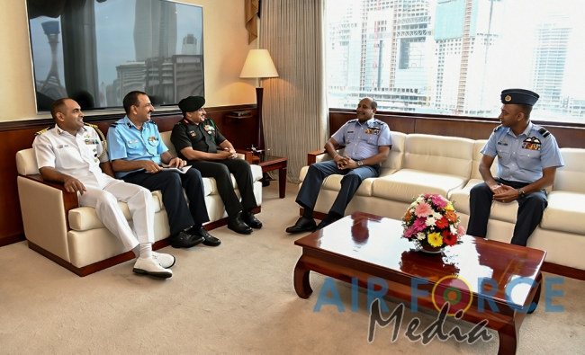 Indian National Defence College Delegation Visits Air Force Headquarters