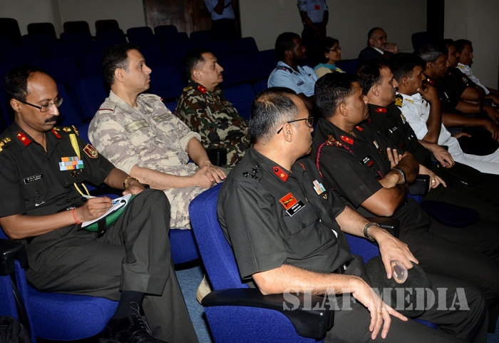 A Delegation of Indian NDC Visits Air Force Headquarters