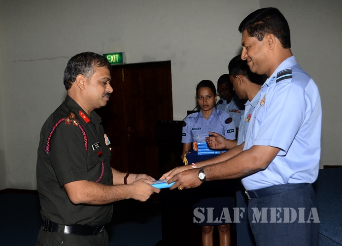 A Delegation of Indian NDC Visits Air Force Headquarters
