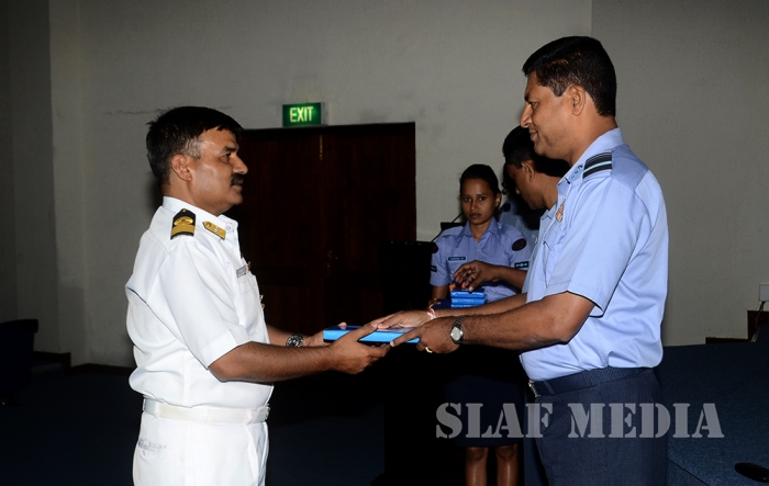 A Delegation of Indian NDC Visits Air Force Headquarters