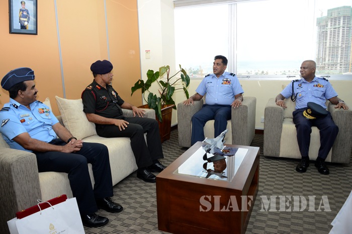 A Delegation of Indian NDC Visits Air Force Headquarters