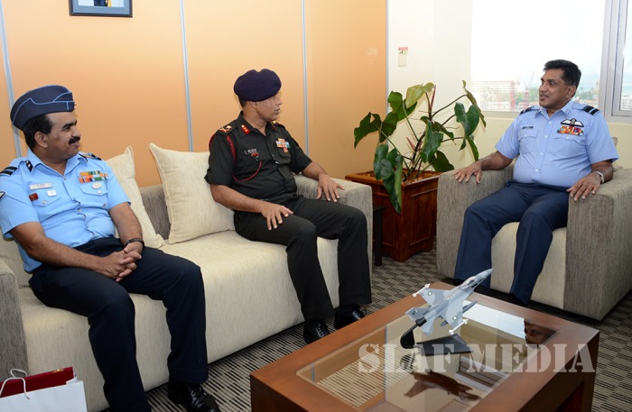 A Delegation of Indian NDC Visits Air Force Headquarters