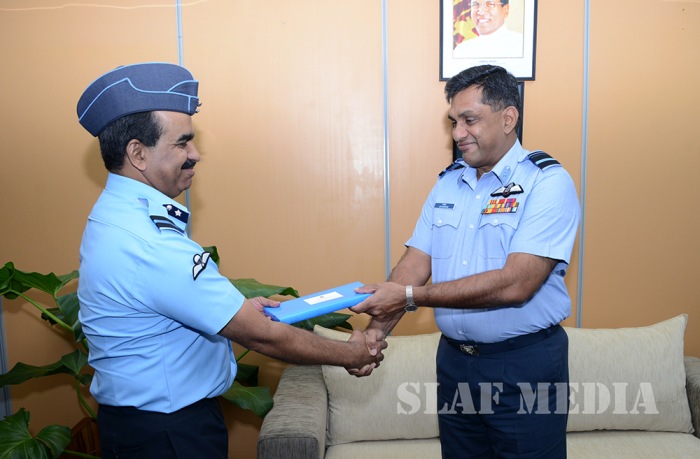 A Delegation of Indian NDC Visits Air Force Headquarters