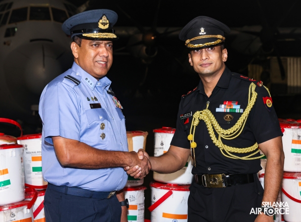 IAF
C-130 AIRCRAFT CARRYING DISASTER RELIEF SUPPLIES ARRIVES IN SRI LANKA