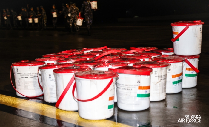 IAF
C-130 AIRCRAFT CARRYING DISASTER RELIEF SUPPLIES ARRIVES IN SRI LANKA