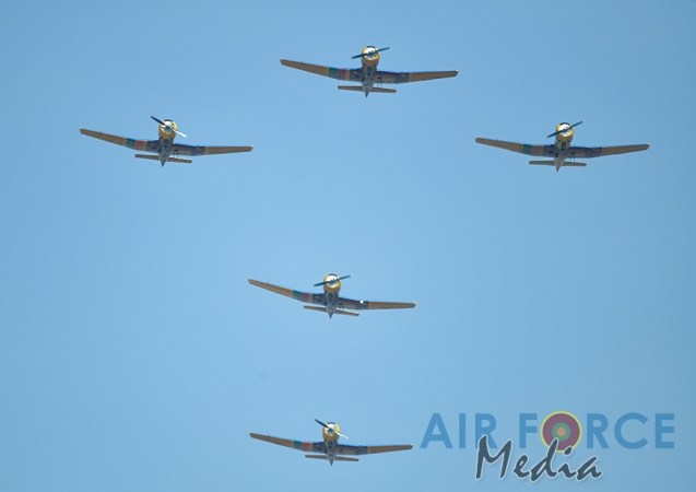 The Sri Lanka Air Force join in the 72nd Independence Celebrations
