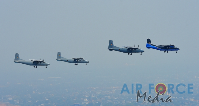 The Sri Lanka Air Force join in the 72nd Independence Celebrations