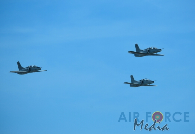 The Sri Lanka Air Force join in the 72nd Independence Celebrations