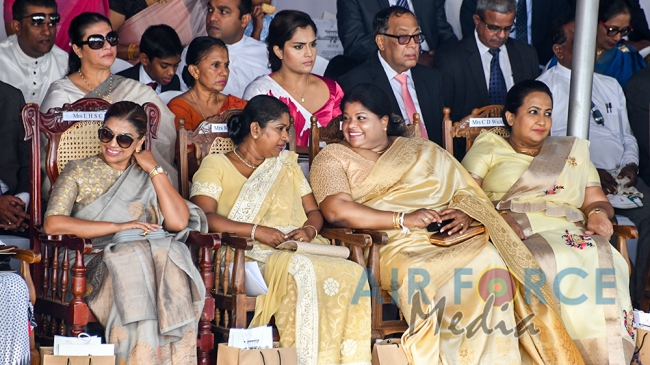 The Sri Lanka Air Force join in the 72nd Independence Celebrations