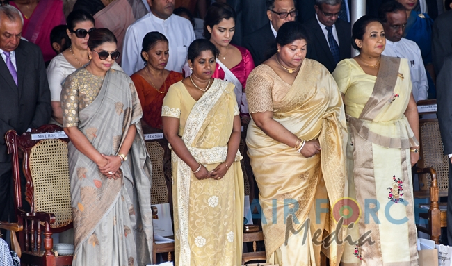 The Sri Lanka Air Force join in the 72nd Independence Celebrations