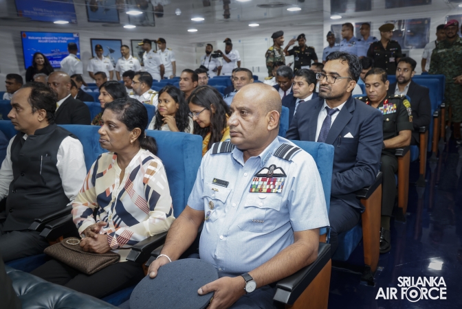 COMMANDER OF THE AIR FORCE VISITS INDIAN AIRCRAFT CARRIER INS
VIKRANT