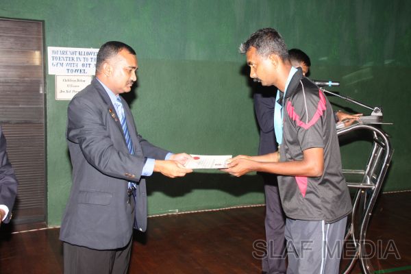 Inter Unit Badminton Champions 2012