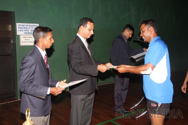 Inter Unit Badminton Champions 2012