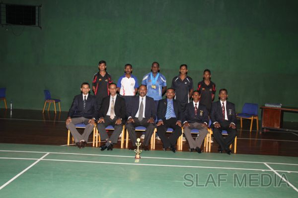 Inter Unit Badminton Champions 2012