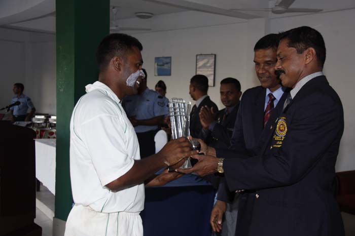 SLAF Wanni Champs of Inter Unit Cricket