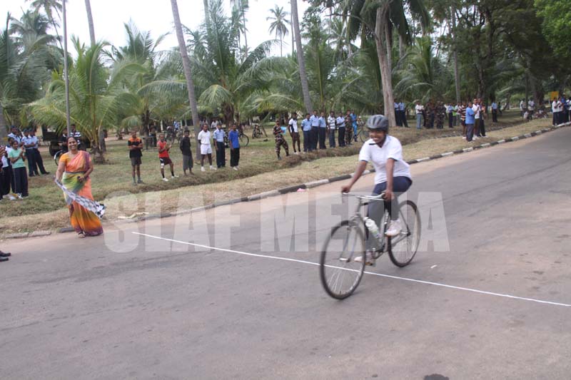 SLAF Base Anuradhapura Inter Unit Cycling Champions